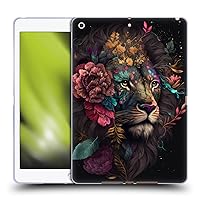 Head Case Designs Officially Licensed Spacescapes Ethereal Petals Floral Lions Soft Gel Case Compatible with Apple iPad 10.2 2019/2020/2021