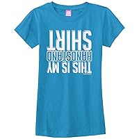 Threadrock Big Girls' This is My Handstand Shirt Fitted T-Shirt