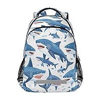 Shark School Backpack for Kid 5-13 yrs,Shark Backpack Kindergarten School Bag,2
