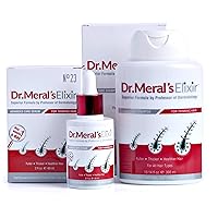 Essential Hair Growth Products Kit: Minoxidil Free Thinning Hair Serum with Saw Palmetto & Sodium Lauryl Sulfate Free Shampoo for Hair Loss - DHT Blocker, Stimulates Hair Regrowth