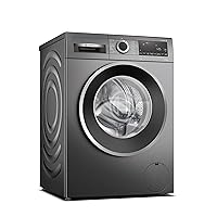 Bosch Home & Kitchen Appliances WGG2449RGB Washing Machine with 9kg Capacity, SpeedPerfect, AntiStain, ActiveWater Plus, EcoSilence Drive, Grey, Serie 6, Freestanding, 9 kg