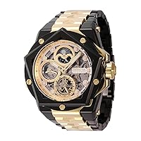 Invicta Men's Helios 54mm Stainless Steel Automatic Watch, Gold (Model: 44602)