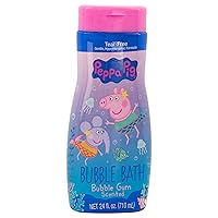 Peppa Pig Bubble Bath 24 Ounce Bubble Gum