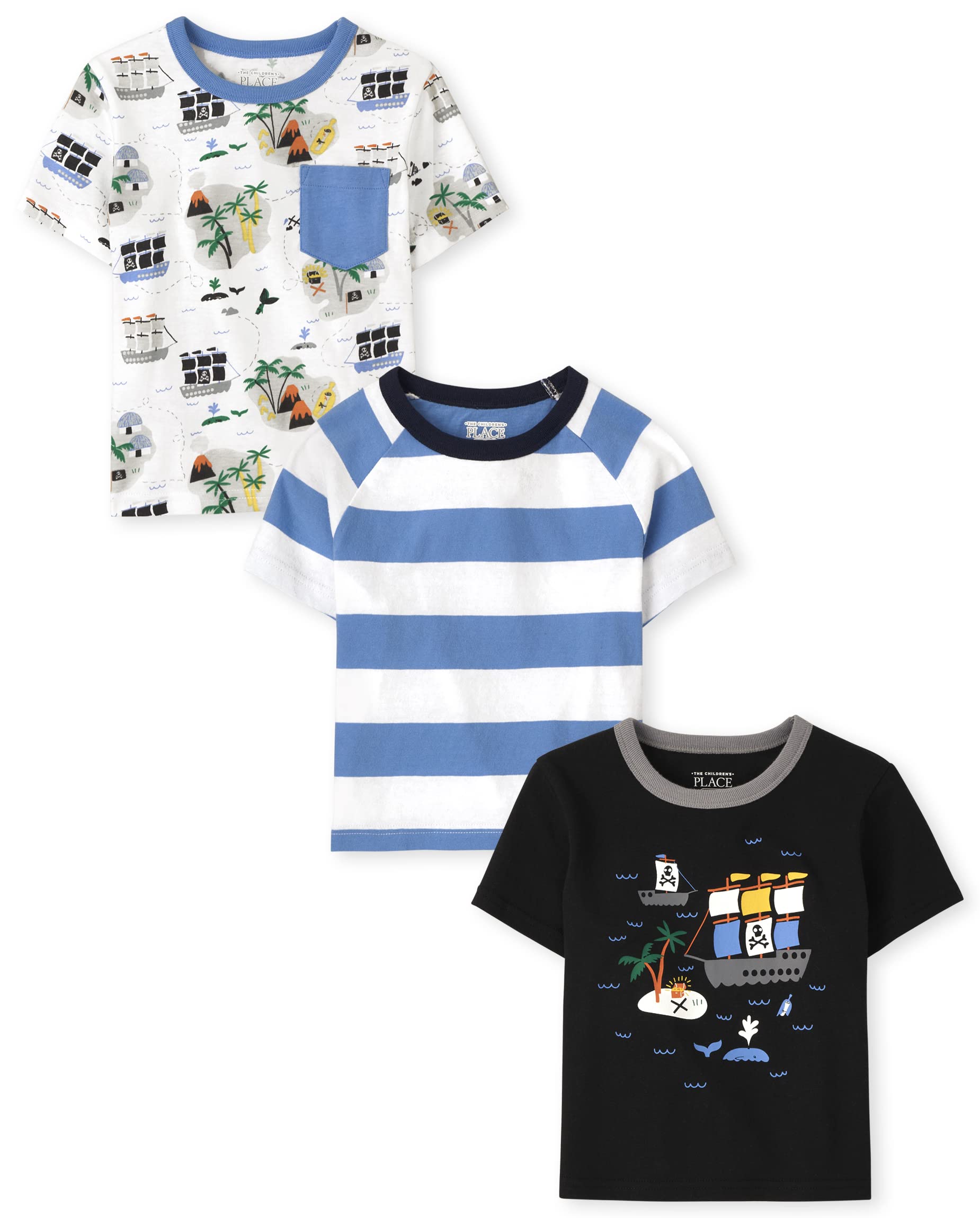 The Children's Place Baby Toddler Boys Short Sleeve Fashion Top