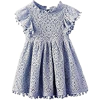 Flower Girl Dress, Lace Dress 3/4 Sleeve Dress