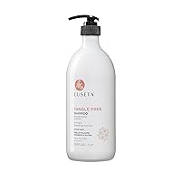 Luseta Tangle Free Routine Shampoo for Women and Men Shampoo for Detangling with Keratin and Argan Oil, Color Safe Shampoo for Curly and Wavy Hair, Paraben & Gluten Free 33.8oz