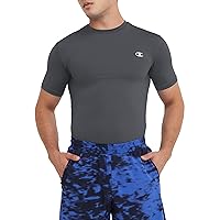 Men'S Tshirt Compression Tshirt For Men, Anti-Odor, Moisture Wicking, Workout Tee