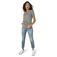 Lee Women's High Rise Straight Ankle Jean