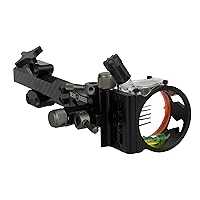 Tackdriver Carbon DT Black Series Bow Sight, with Alloy Frame and Integrated Sight Level to Ensure Accuracy, Bow Sight for Archery Bows