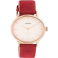 Oozoo Women's Watch with Leather Strap Oval Case 42 mm Diameter in Various Variations
