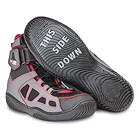 Alpha-1! Watercraft Jetski Boot by Works H2oDesigns - Lightweight & Breathable Race Boot - Designed in The USA - Smooth Movement & Stability - Ankle Support Strap, Nonslip Outsole - Wet Boot for Men