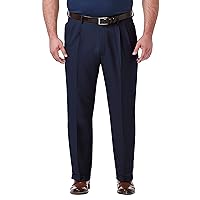 HAGGAR Premium Stretch Suit Pant Pleated Front
