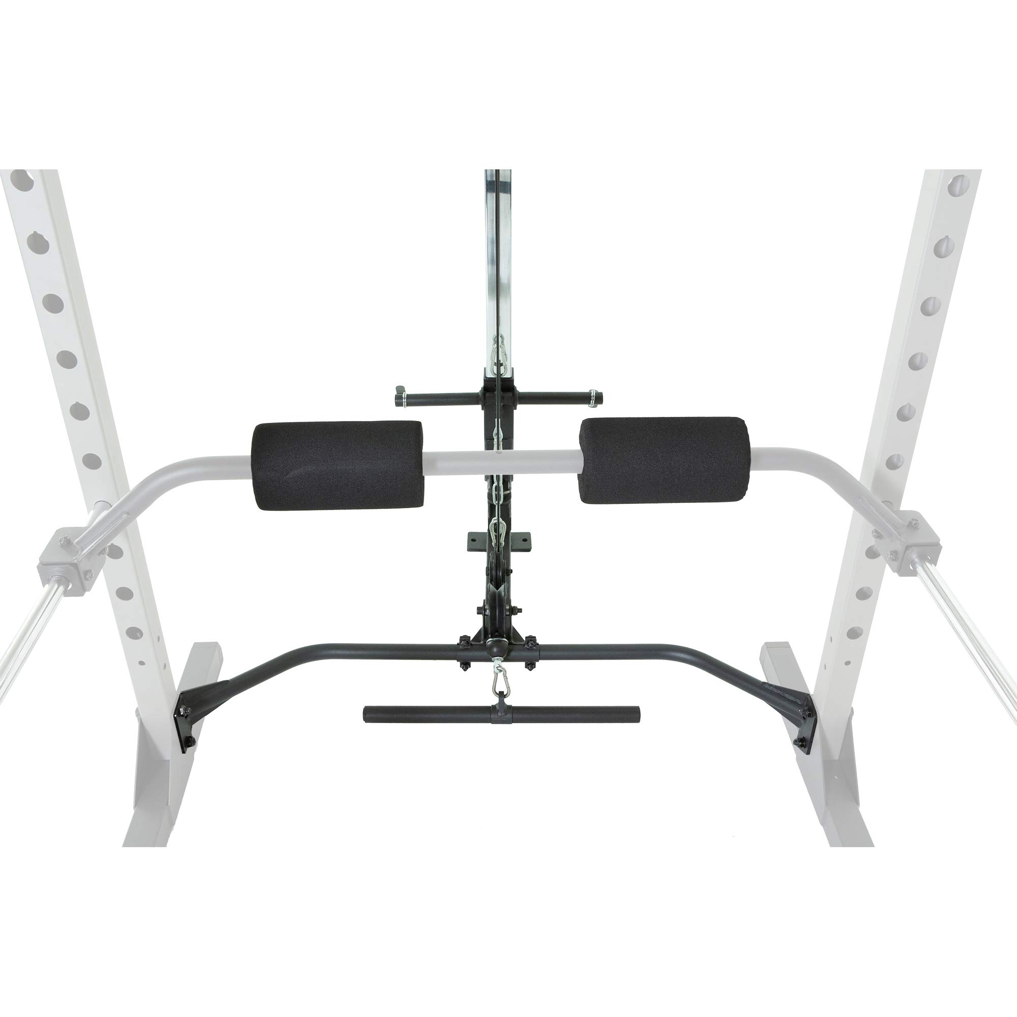 Fitness Reality Squat Rack Power Cage with | Optional LAT Pulldown & Leg Holdown Attachment | Squat and Bench Rack Combos| Super Max 810 XLT |
