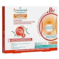 Puressentiel Muscles and Joints Lower Back Heat Patches for Unisex - 2 Pc Patches