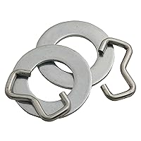 10980 Retainer Rings and Washers for Wobble Roller - Zinc-Plated Boat Accessories