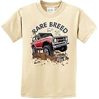 Ford 1971 Bronco Rare Breed Youth Kids Shirt