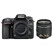 Nikon D7500 20.9MP DX-Format 4K Ultra HD Digital SLR Camera (Body Only) (Renewed) with AF-P DX NIKKOR 18-55mm f/3.5-5.6G VR Lens