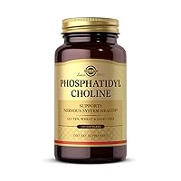 Phosphatidylcholine, 100 Softgels - Promote Healthy Cognitive Function - Derived From Lecithin - Contains Choline for Neurotransmitter Acetylcholine - Gluten Free, Dairy Free - 50 Servings
