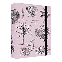 Botanical Diary 2024 | 17 Months Diary Week To View | August 2023 - December 2024 | Mid Year Diary 2023-2024 With Stickers | Cute Stationery | Stationery Gifts