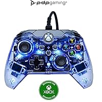 Afterglow LED Wired Game Controller - RGB Hue Color Lights - USB Connector - Audio Controls - Dual Vibration Gamepad- Xbox Series X|S, Xbox One, PC Afterglow LED Wired Game Controller - RGB Hue Color Lights - USB Connector - Audio Controls - Dual Vibration Gamepad- Xbox Series X|S, Xbox One, PC Xbox Nintendo Switch