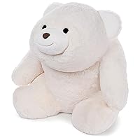 GUND Snuffles Teddy Bear Stuffed Animal Plush Polar Bear Extra Large, White, 18