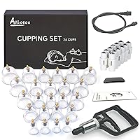 Cupping Set Massage Therapy Cups Cupping Kit for Body Cellulite 24 Suction Cups