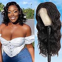 360 Lace Front Wigs,14 inch Body Wave Transparent Full Lace Wigs Pre Plucked With Baby Hair,Can Make Ponytail and Buns,150% Density Remy Hair