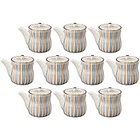 Set of 10, 2 Tususushi Juji (Small) 2.8 x 3.3 inches (7 x 8.5 cm), Soy Sauce Container