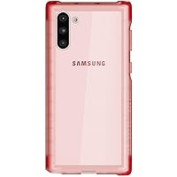 Ghostek Covert Clear Galaxy Note 10 Case with Super Slim Thin Design and Secure Grip Shockproof Heavy Duty Protection and Wireless Charging Compatible for 2019 Galaxy Note10 5G (6.3 Inch) - (Pink)