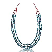 $480Tag Turquoise Amethyst Coral Silver Certified Navajo 3 Strand Necklace 25248 Made by Loma Siiva