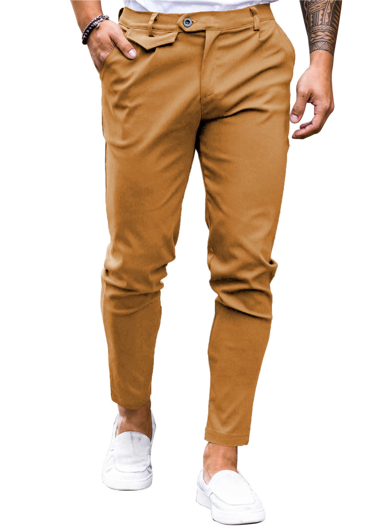 Timberland Men's Contemporary Cargo Ankle Length Slim Tapered Pants in KSA  | SSS