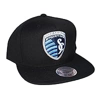 Mitchell & Ness Sporting Kansas City Basic Team Logo Snapback Adjustable Hat Cap - Team Colors