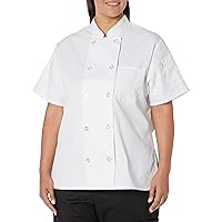 Tahoe Short Sleeve Chef Coat Jackets for Women