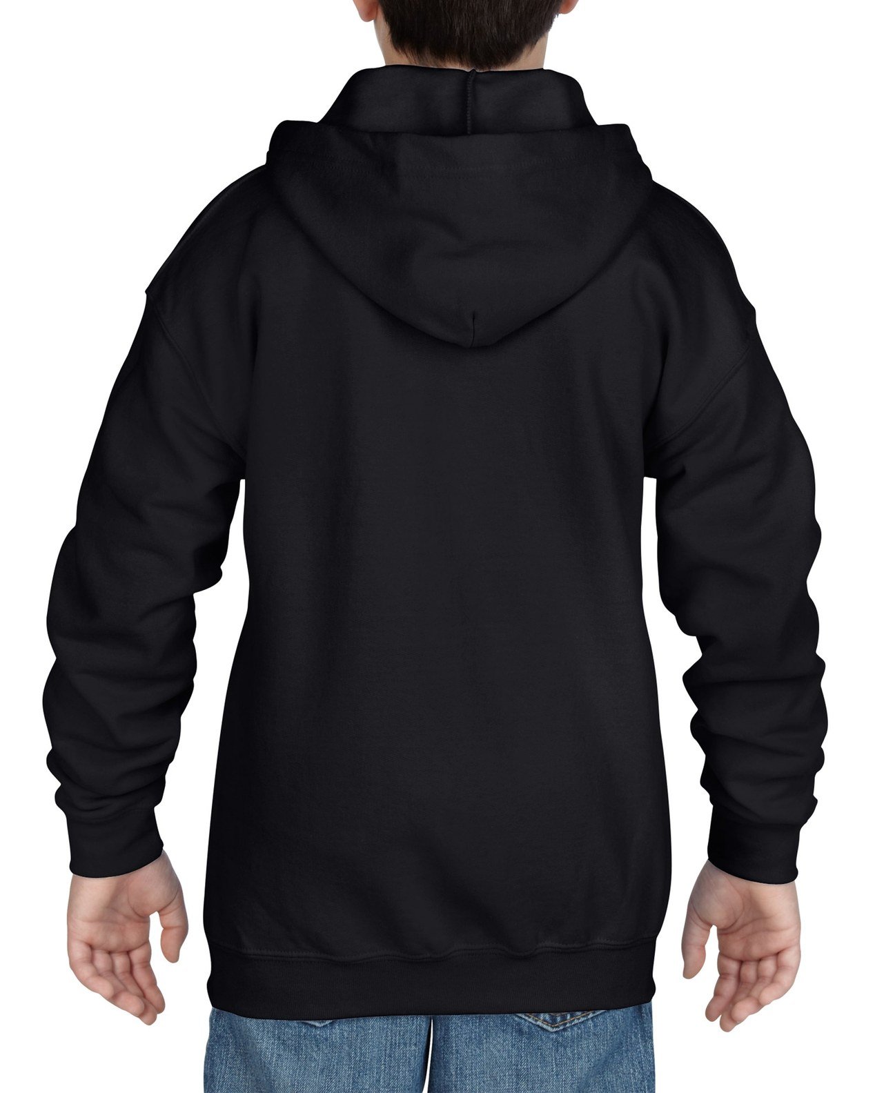 Gildan Kids Youth Full Zip Hooded Sweatshirt, Style G18600B