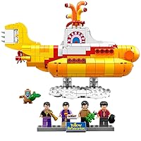LEGO Ideas Yellow Submarine (21306) - Building Toy and Popular Gift for Fans of LEGO Sets and The Beatles (553 Pieces)