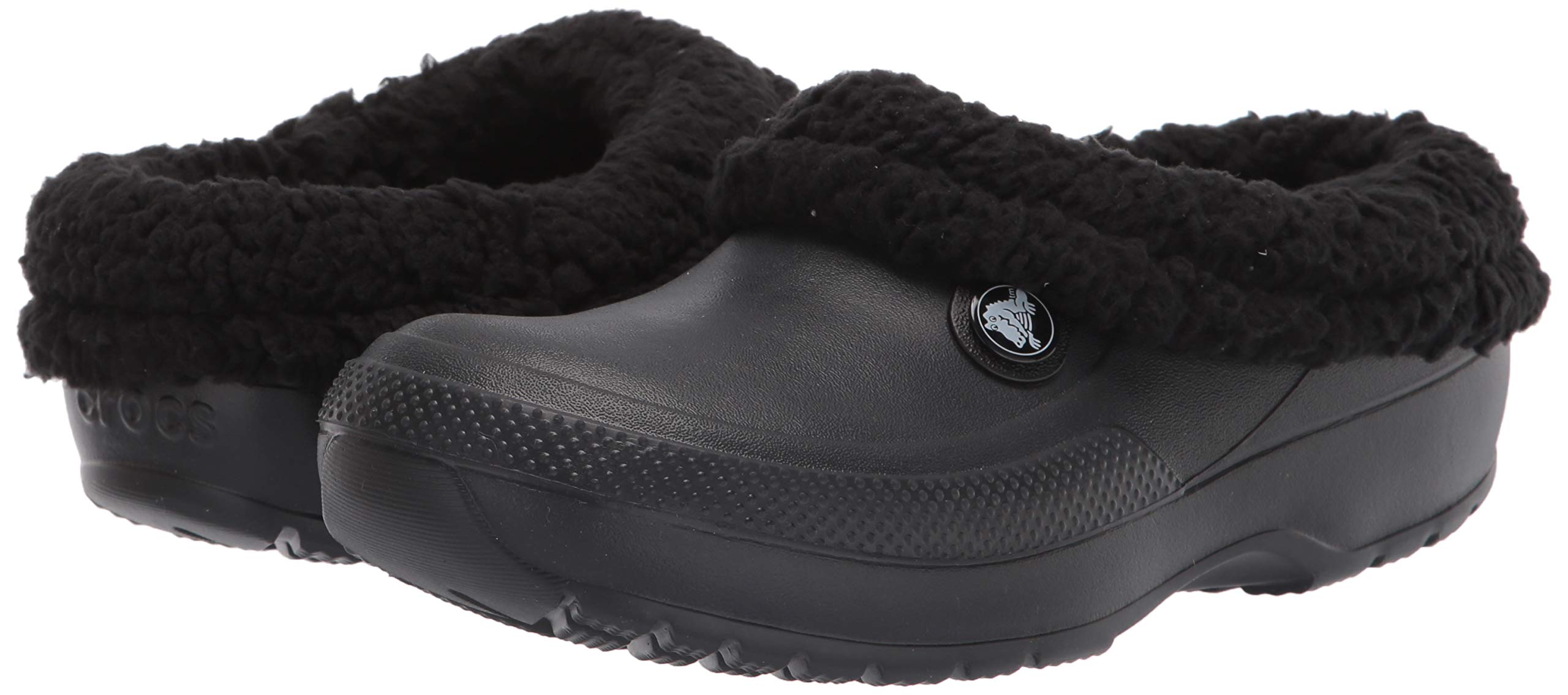 Crocs Men's and Women's Blitzen III Clog | Fuzzy Slippers