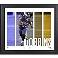 J.K. Dobbins Baltimore Ravens Framed 15