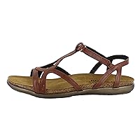 NAOT Footwear Women's Dorith Sandal with Cork Footbed and Arch Support Footbed - Adjustable Sandal With Backstrap - Comfort and Support - Lightweight and Perfect for Travel - Narrow to Medium Fit