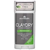 Natural deodorant for Men- CLAYDRY SUPER ATHLETIC protection