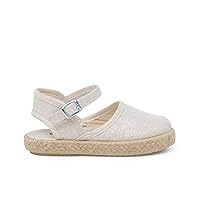 Shiny espadrilles with buckle
