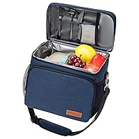 TuErcao Cooler Bag - Leakproof Portable Collapsible Soft Cooler Small Ice Chest for Beach Camping Travel Cooler for Car, Lunch Box Cooler for Men Work Picnic