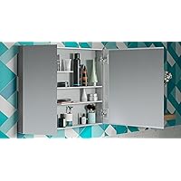 Kohler Maxstow Frameless Surface Mount Bathroom Medicine Cabinet, 30