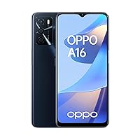 OPPO A16s Dual-SIM 64GB ROM + 4GB RAM (GSM Only | No CDMA) Factory Unlocked 4G/LTE Smartphone (Black) - International Version