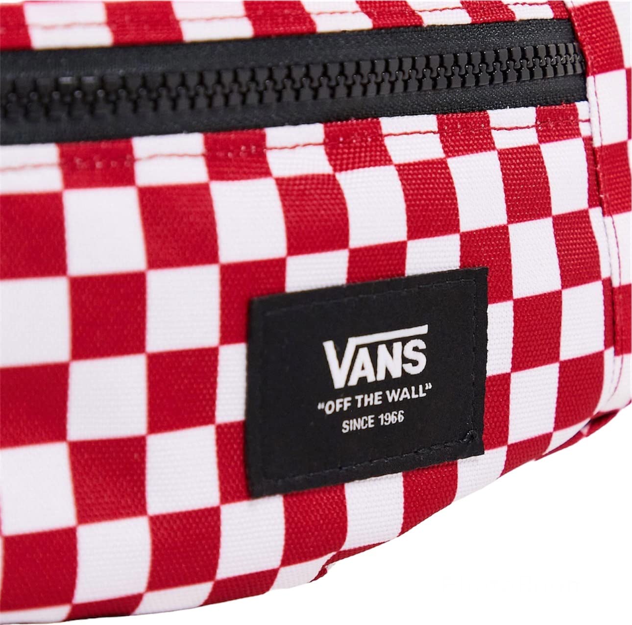 Vans, Ward Cross-Body & Waist Pack (Checkerboard Chilipepper, One Size)