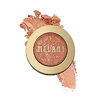 Milani Baked Blush - Rose D'Oro (0.12 Ounce) Cruelty-Free Powder Blush - Shape, Contour & Highlight Face for a Shimmery or Matte Finish