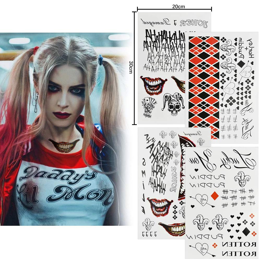 Harley Quinn Suicide Squad Tattoo Idea