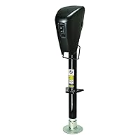 Lippert Components - 813748 Power Stance Tongue Jack with Optional 2-Way to 7-Way powering System for RVs