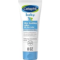 Cetaphil Baby Ultra Soothing Lotion with Shea Butter, Moisturize and Soothe Dry Skin,8 oz