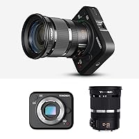 YONGNUO YN433 4K Digital USB Camera with YN12-35MM F2.8-4M Zoom Lens, for Indoor Live Streaming, Mirrorless Micro Four Thirds MFT Lens System, Compatible with Andriod Phones and Computers