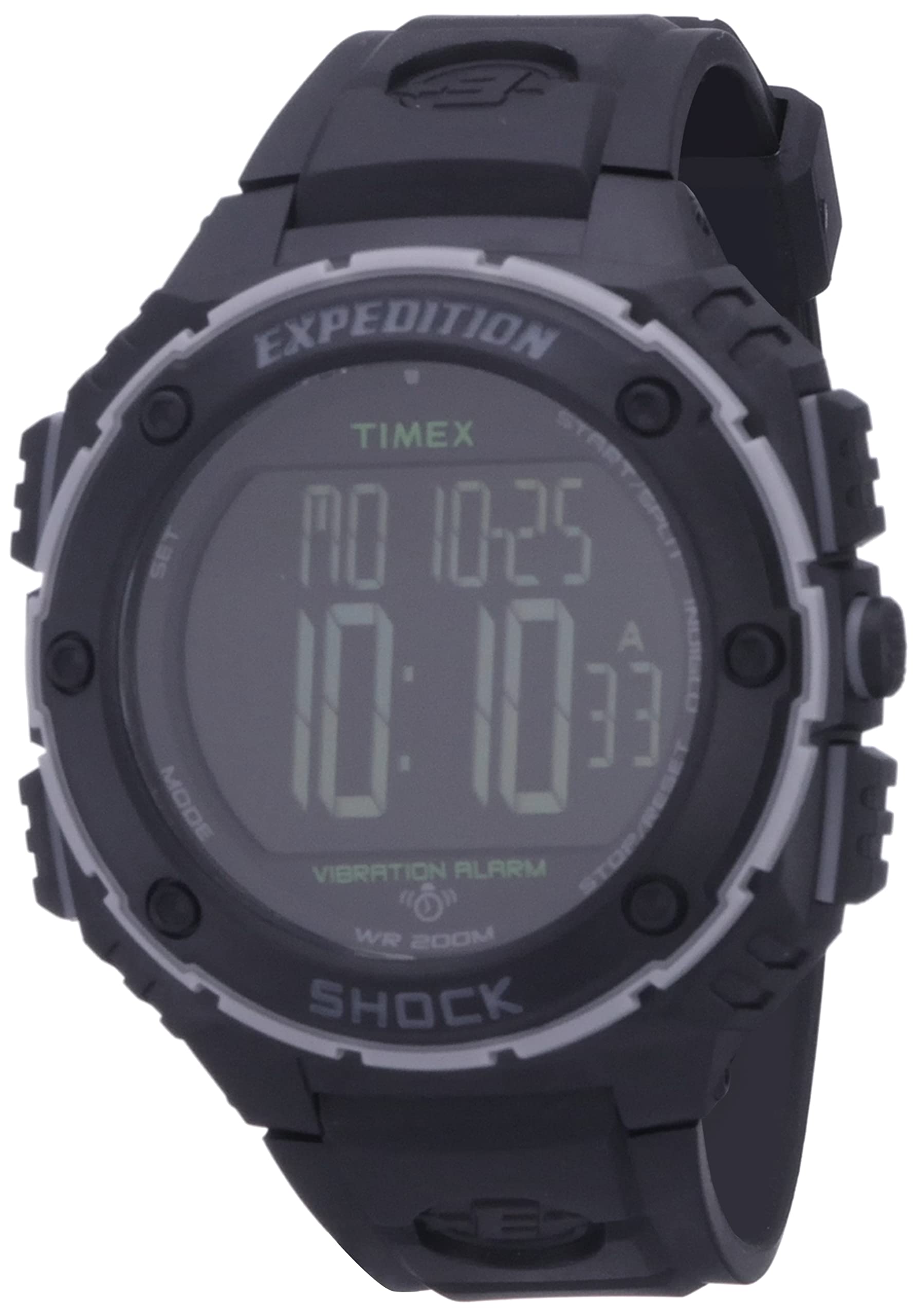 Timex Men's Expedition Shock XL Vibrating Alarm 50mm Watch